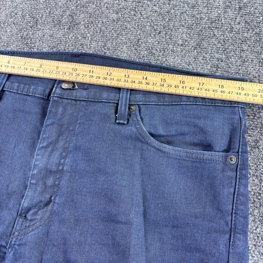 Levi's 511 Slim Fit Jeans Mens 38x30 Navy Blue Stretch Denim WaterLess Pants